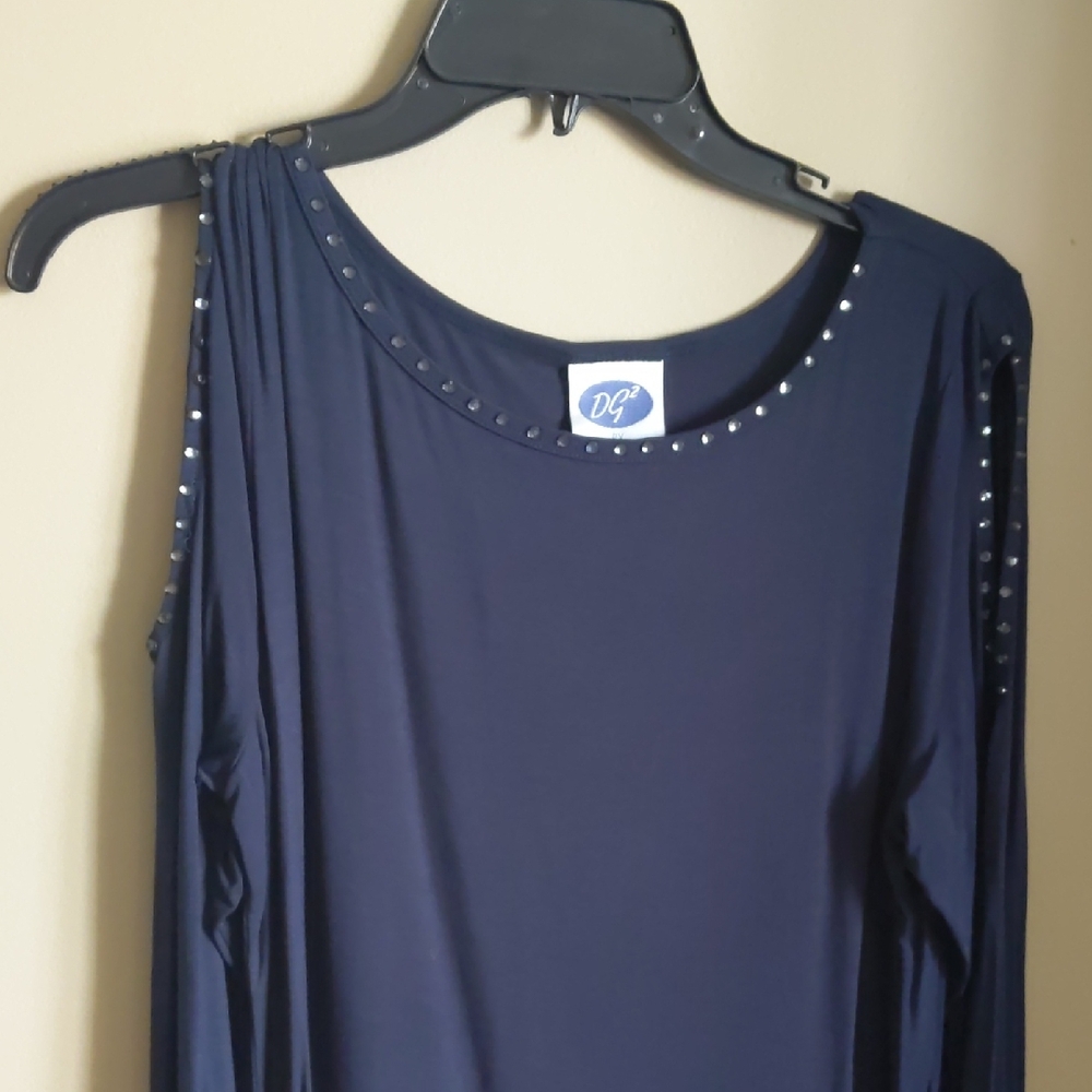 DG2 by Diane Gilman Midnight Blue Top